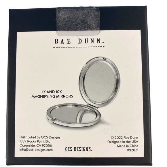 NEW Rae Dunn Compact Mirror “TOUCH UP” - Picture 2 of 3